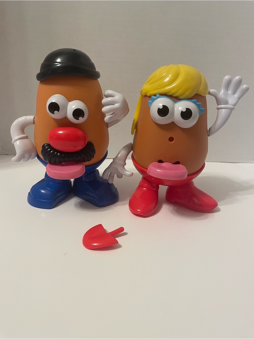 Mr and Mrs potato head with accessories